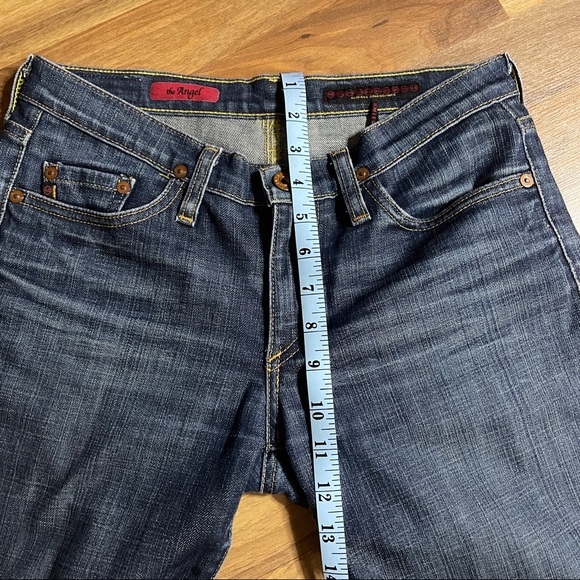 Adriano Goldschmied The Angel Boot Cut Blue Denim Jeans Women's Size 27 Regular - Picture 9 of 10